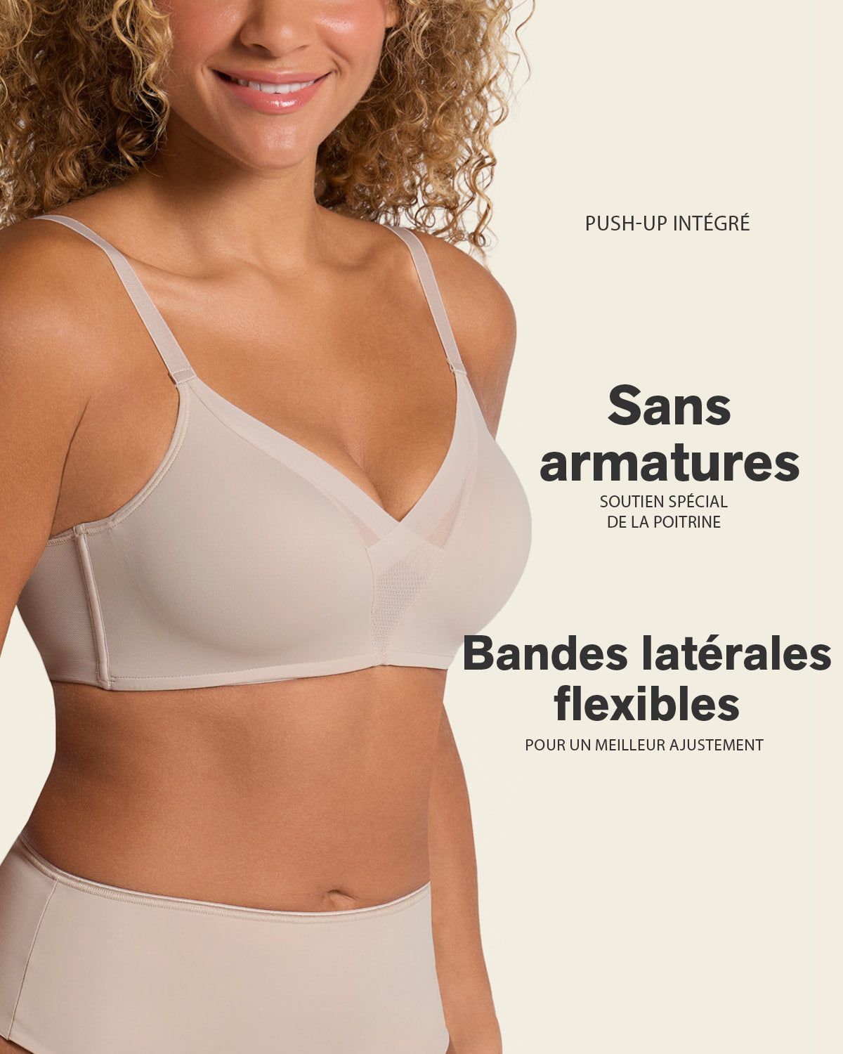 Wireless Push Up Bra
