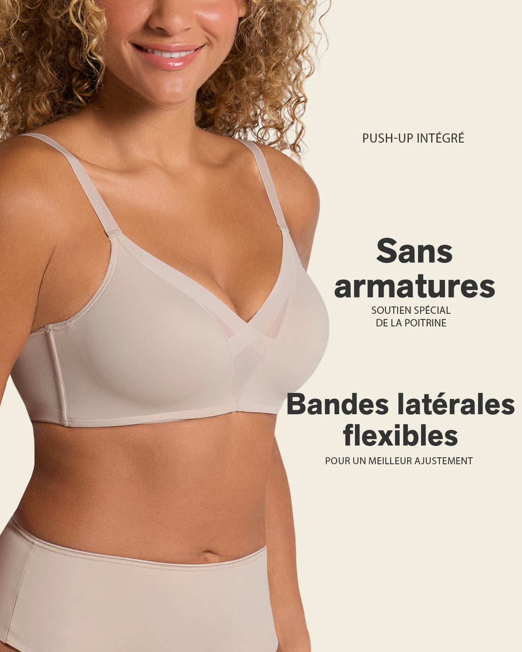 Wireless Push Up Bra