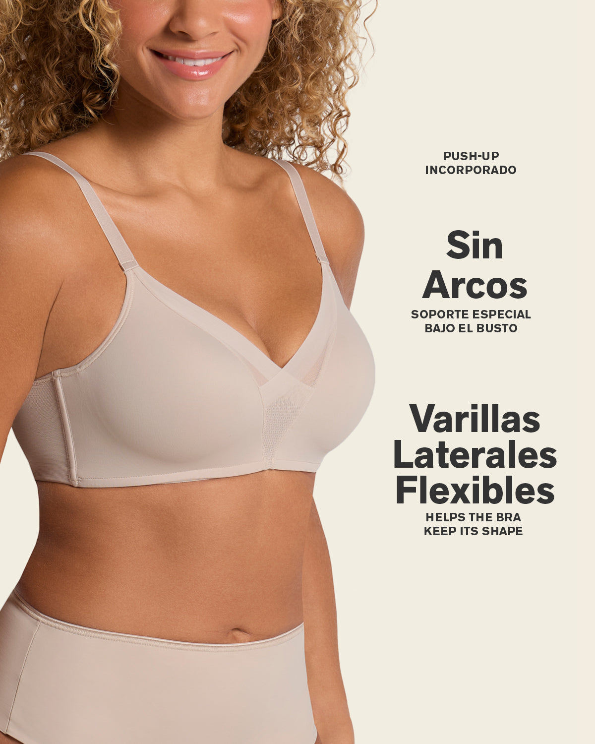 Wireless Push Up Bra